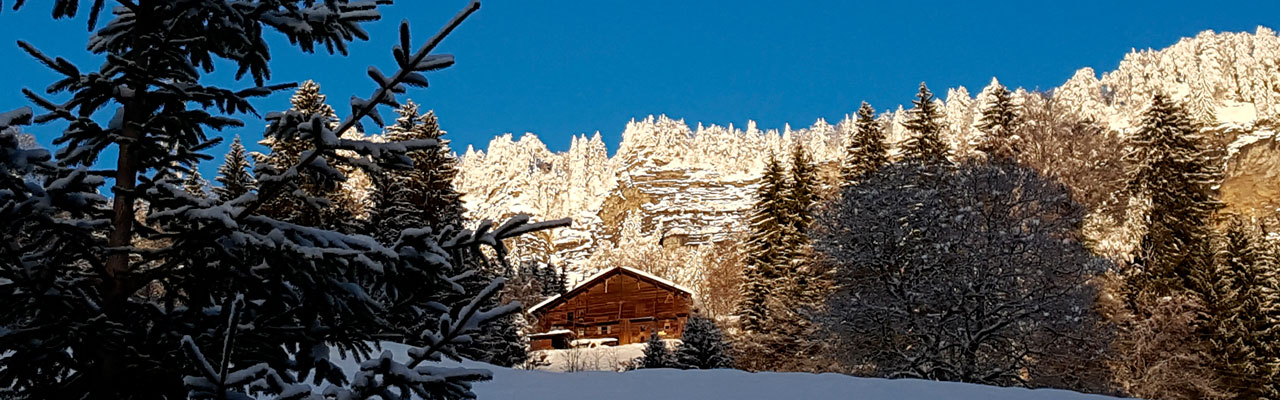 Le Val d'Arly en hiver